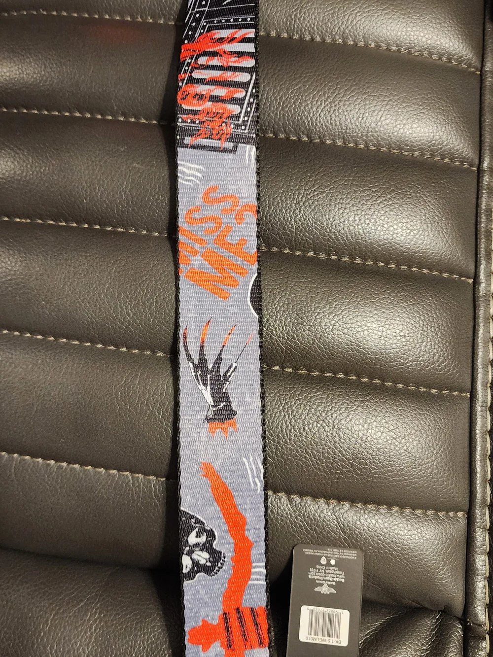 A Nightmare on Elm Street Black Graphic Belt